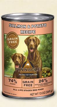Pinnacle Salmon and Potato Grain-Free Formula Dog Food 13-Ounce Can