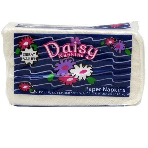 Daisy Luncheon Paper Napkins - 150ct