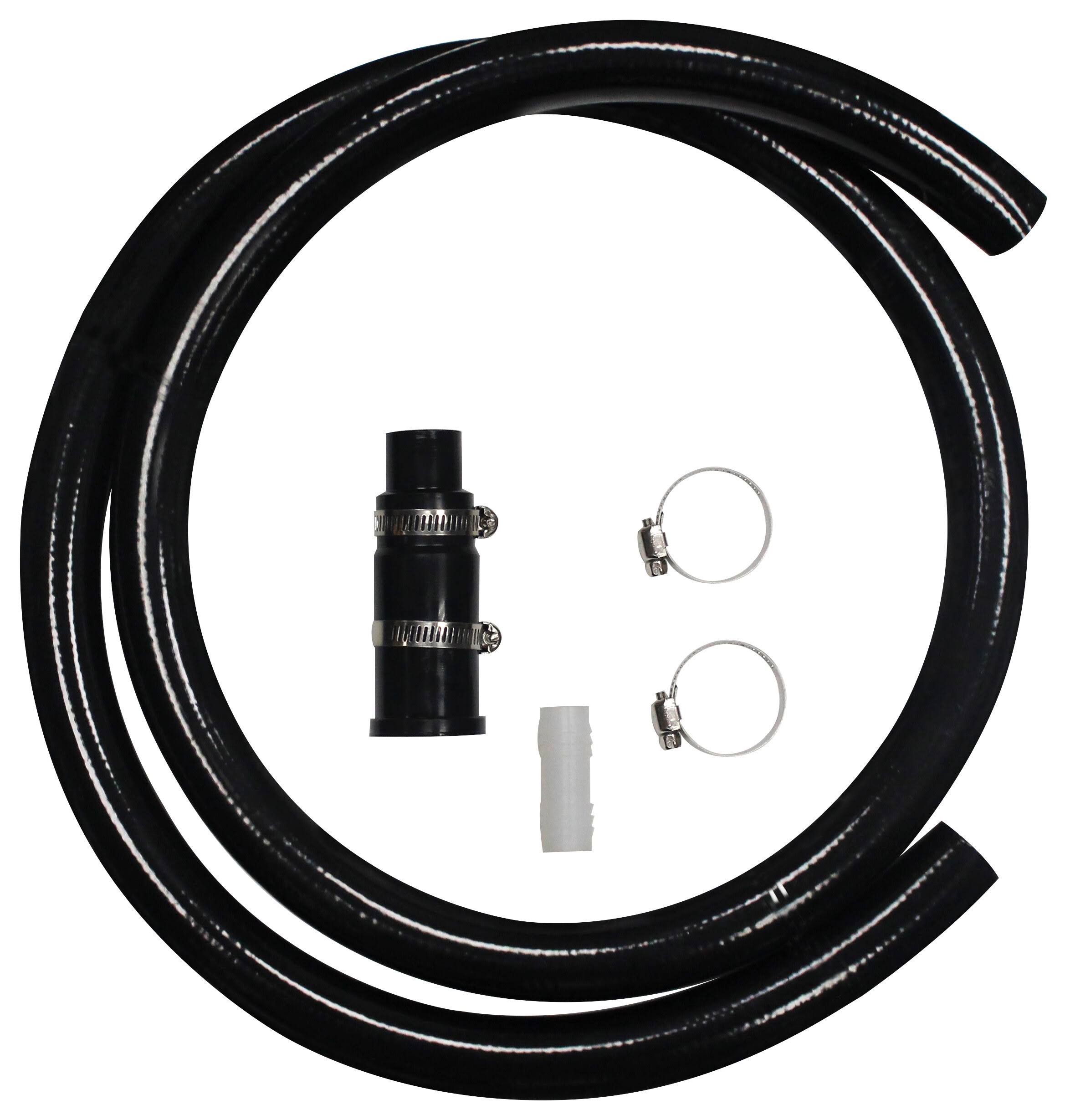 Plumb Pak PP855-90 Dishwasher Drain Hose with Adapter, 6 ft