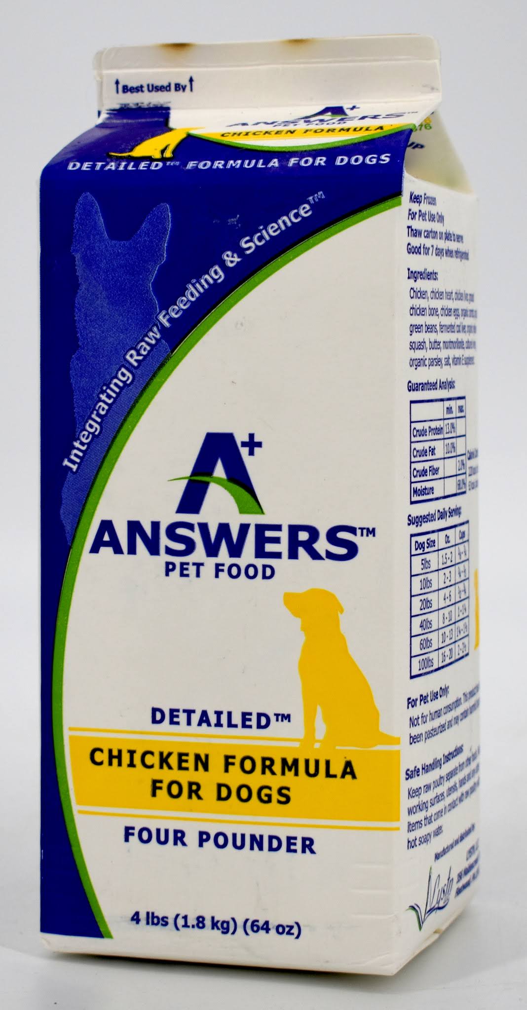 Answers Detailed Chicken Pounder 4 lb.
