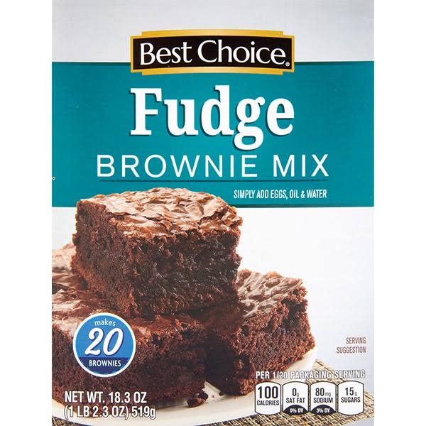 Best Choice Fudge Brownie Mix - 18.3 oz
