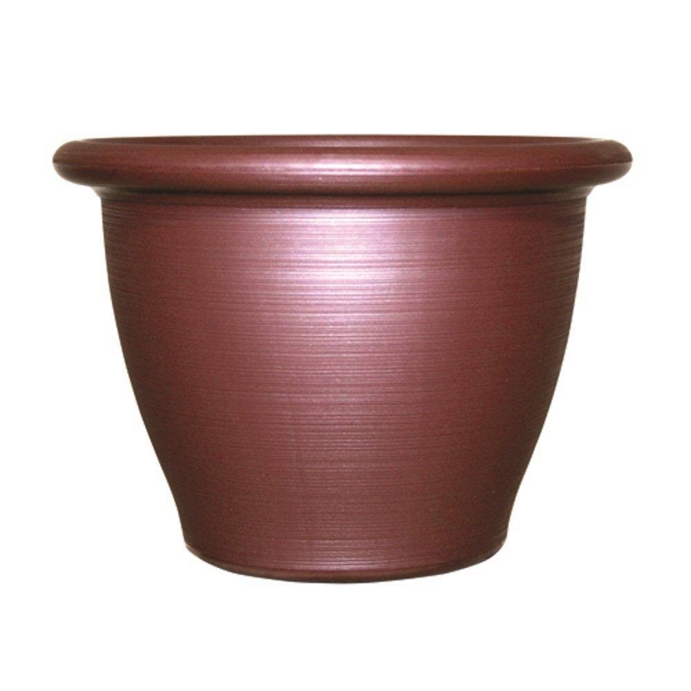 Southern Patio Toscana Planter - Red Wine, 12"