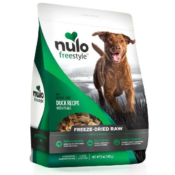 Nulo Freestyle Freeze-Dried Raw Duck with Pears Dog Food - 5 oz