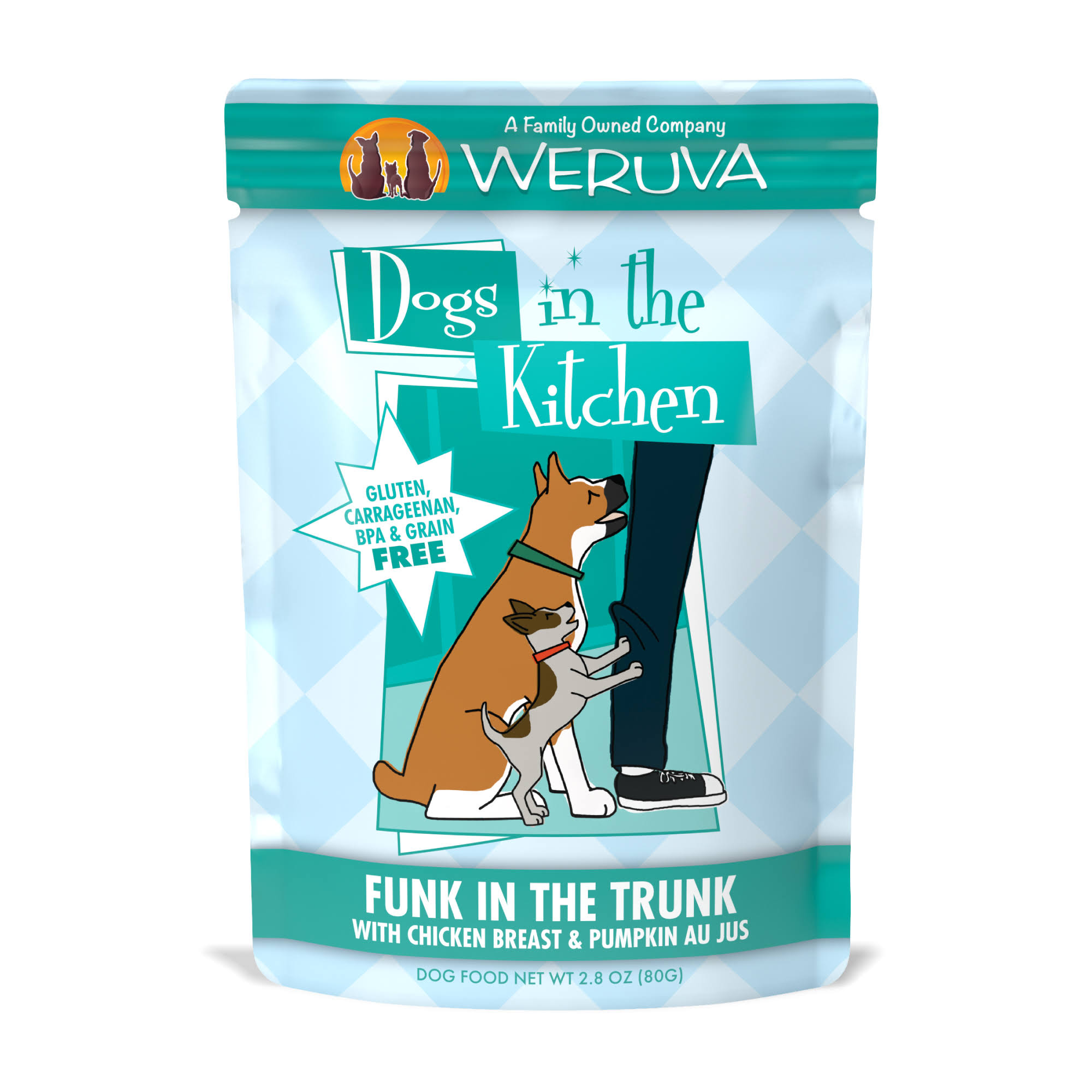 Weruva Funk in The Trunk with Chicken & Pumpkin AU Jus Dog Food