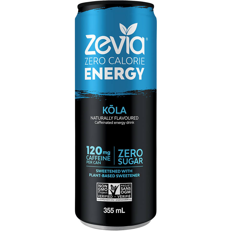 Zevia Zero Calorie Kola Energy Drink - 355 ml