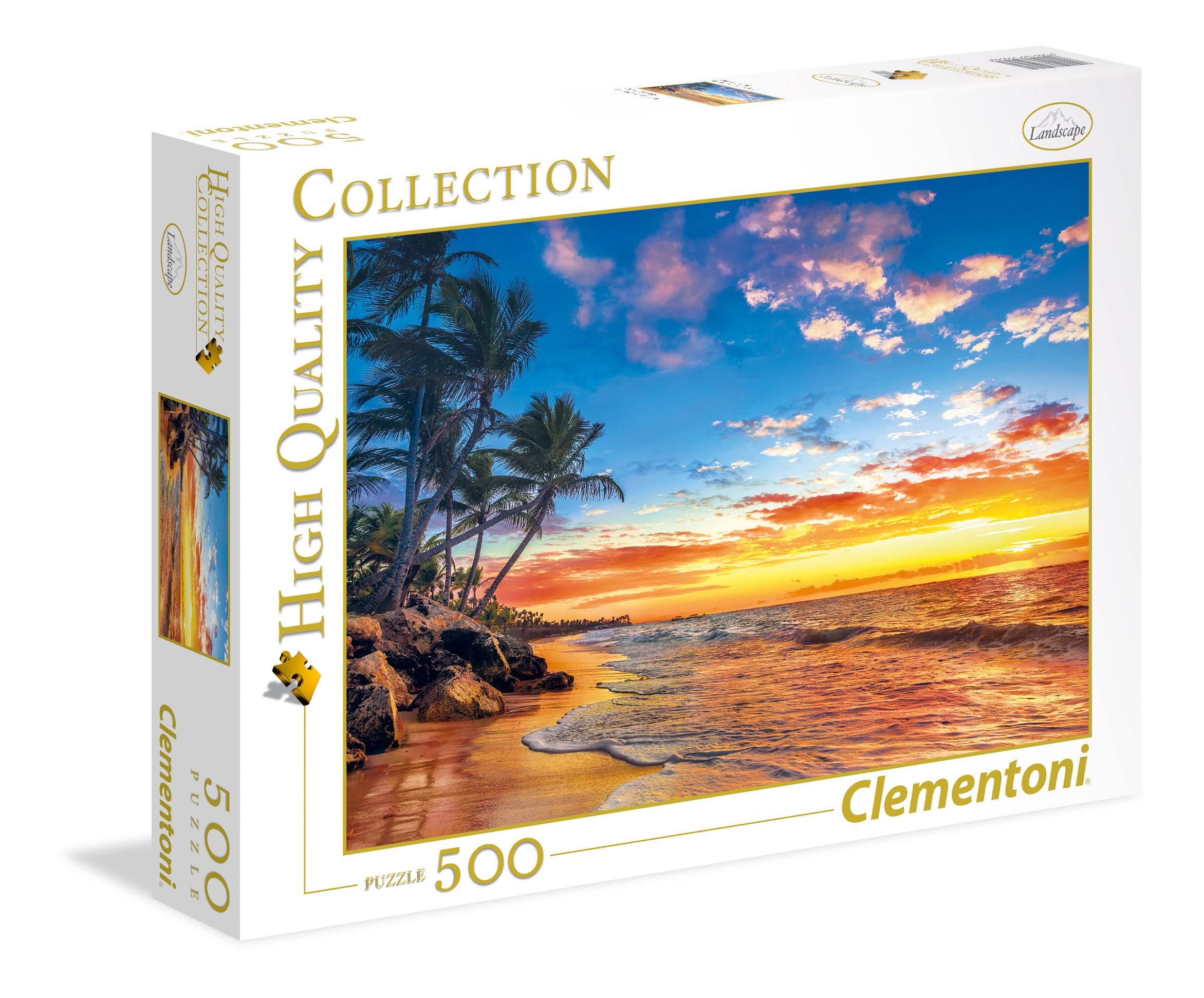 Clementoni Jigsaw Puzzle - Paradise Beach, 500pcs