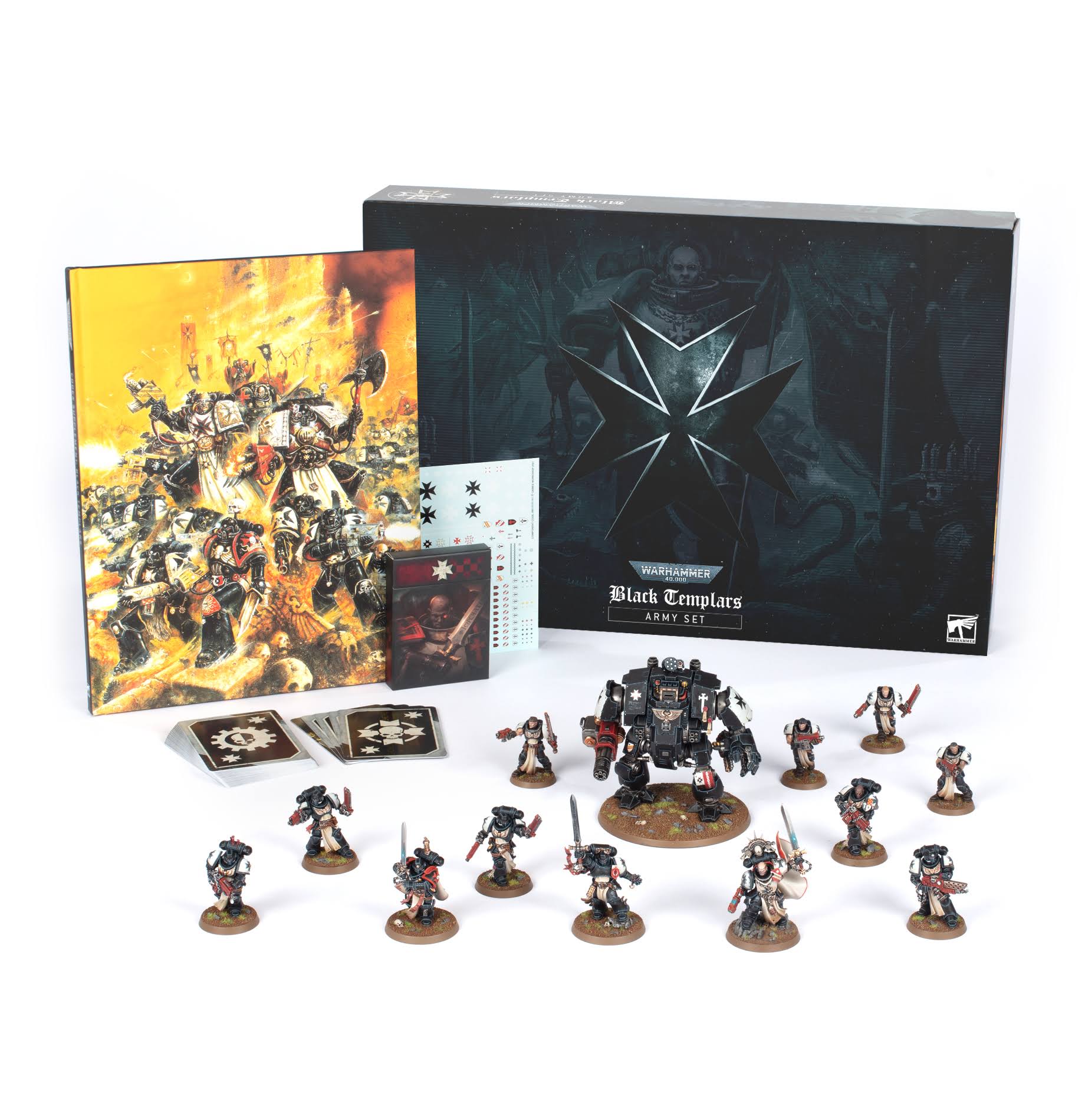 Games Workshop Warhammer 40k Black Templars Army Set