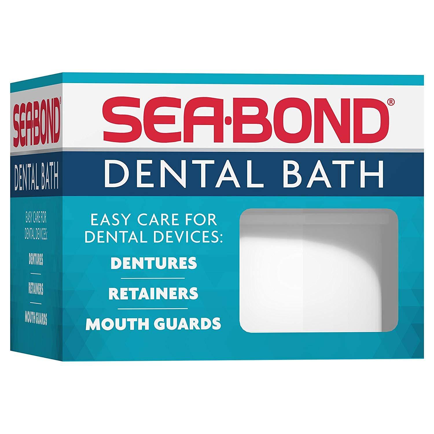 Sea-Bond Denture Bath - Colors May Vary