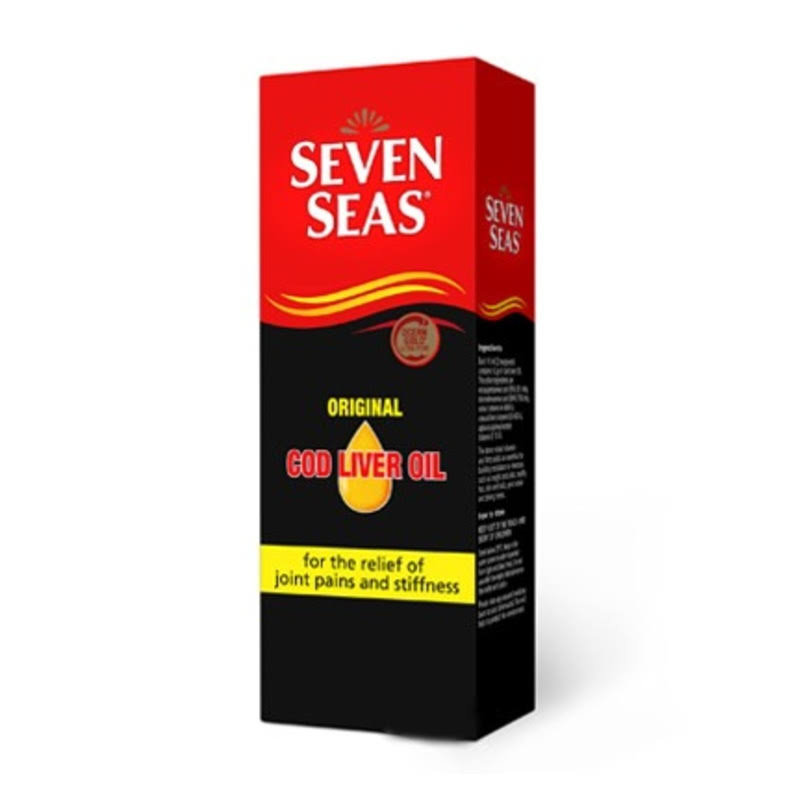 Seven Seas Pure Cod Liver Oil Food Supplement - 450ml