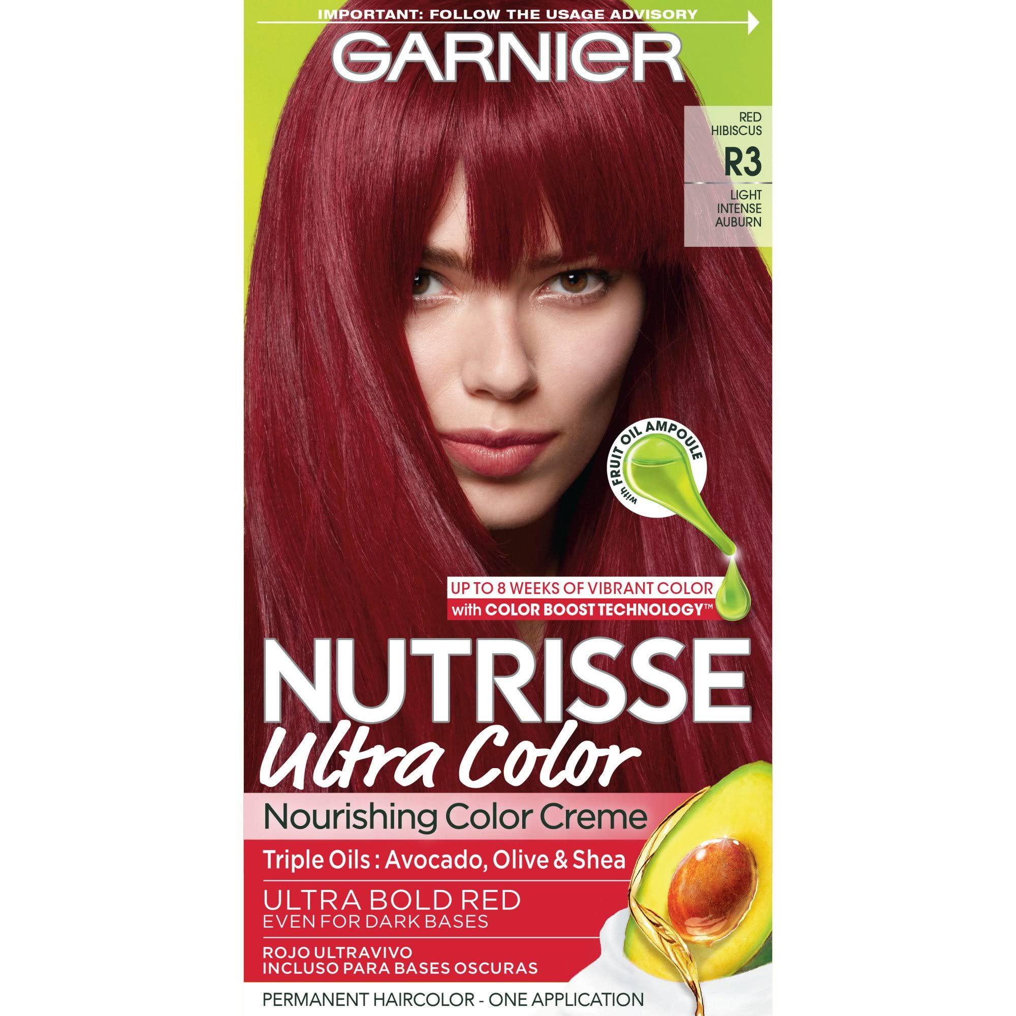 Garnier Nutrisse Ultra Color Nourishing Color Crème - R3 Light Intense Auburn