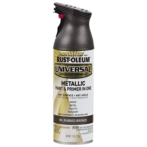 Rust-Oleum Universal Metallic Paint & Primer In One - Rubbed Bronze, 312g