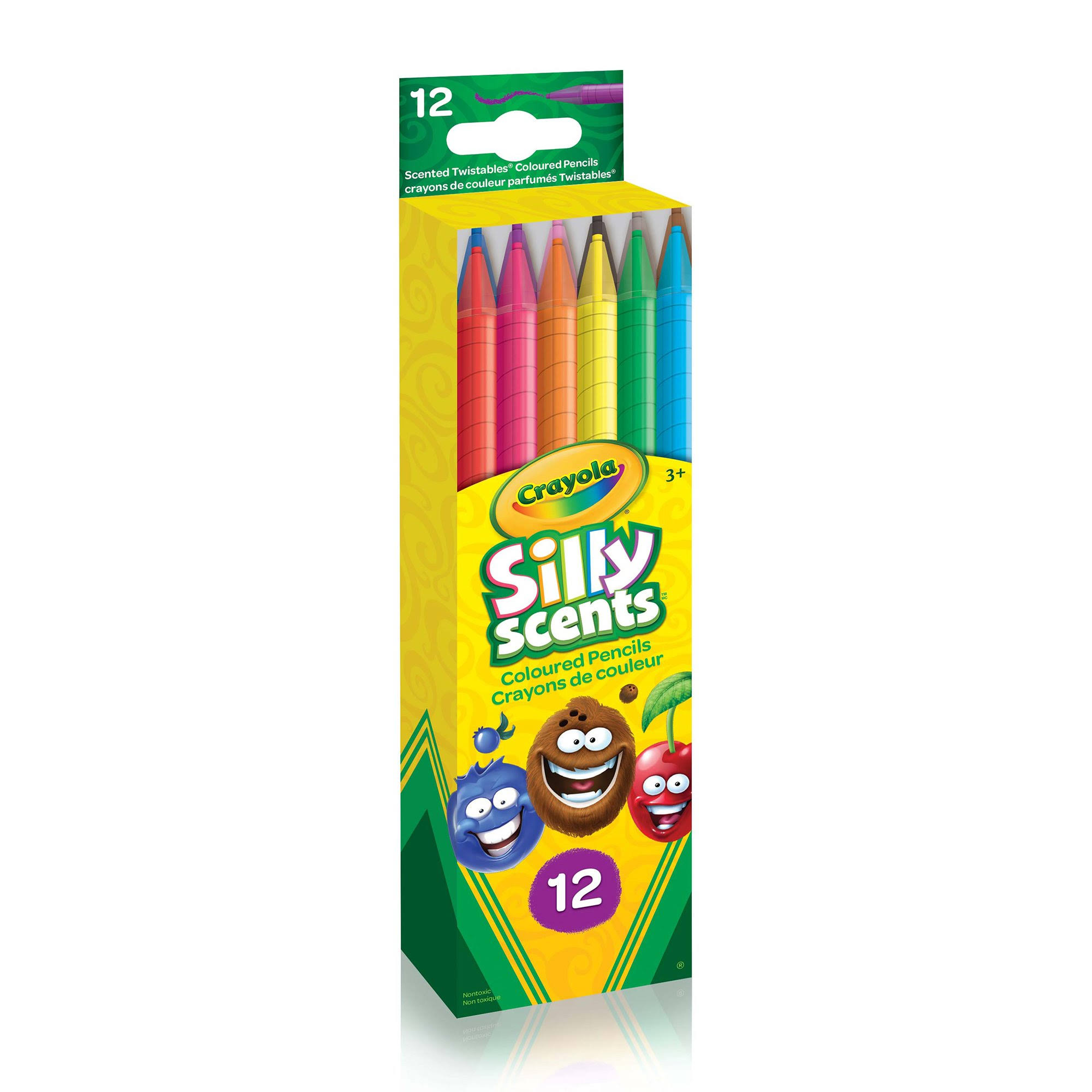Crayola Silly Scents Twistables Coloured Pencils 12 Count