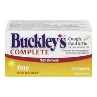 Buckley's Complete CoughCold and Flu Caplets - Extra Strength, 24ct