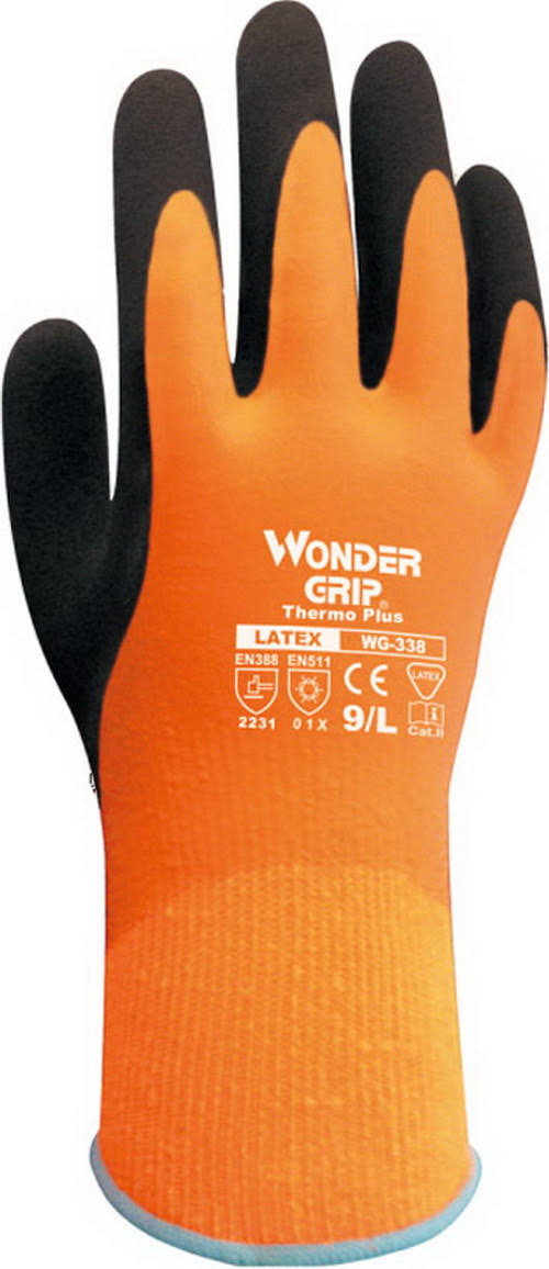12 Bellingham Fall/Winter Wonder Grip Thermo Plus Glove ($6.47 @ 12 min) - Orange, One Size