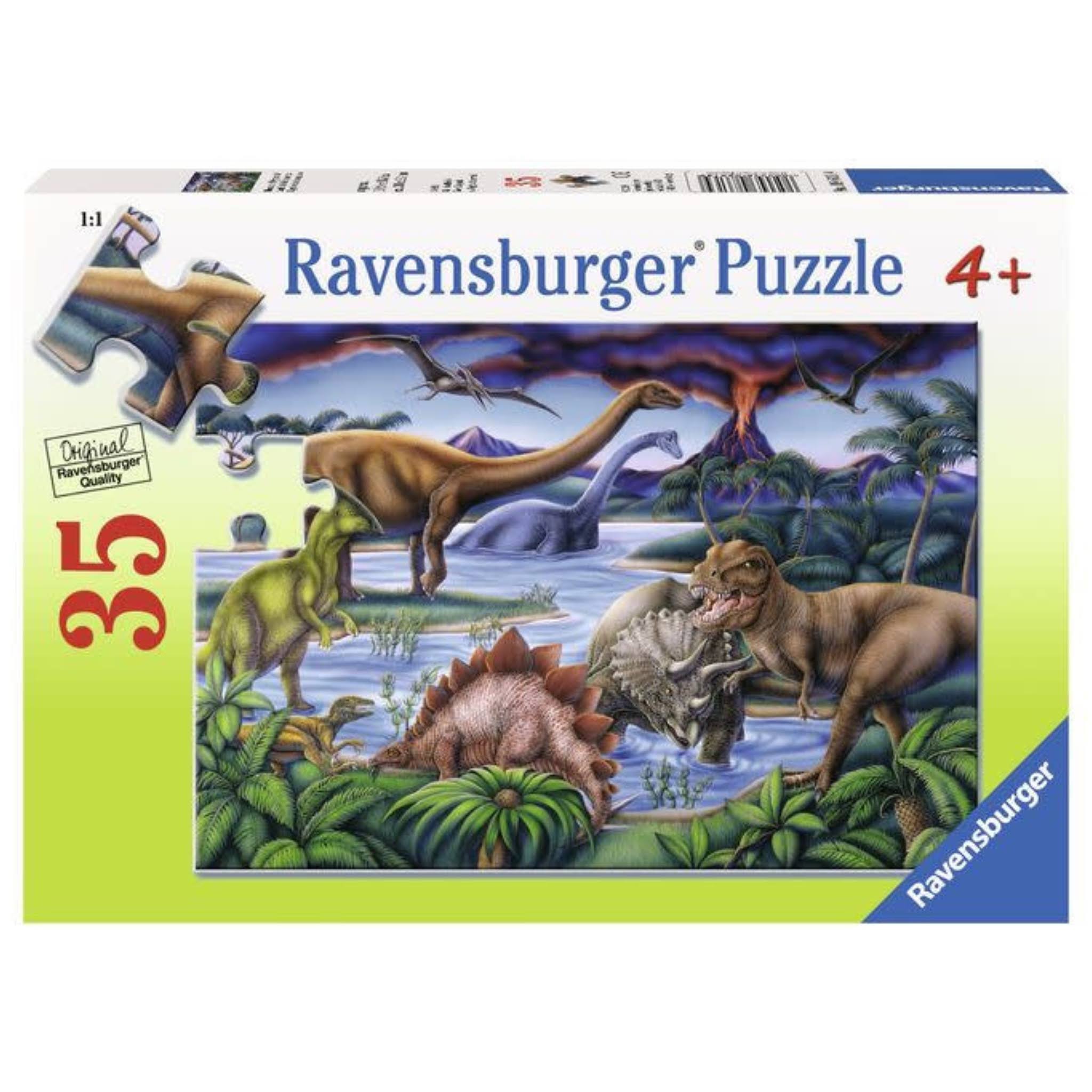 Ravensburger Dinosaur Playground Jigsaw Puzzle - 35 Piece