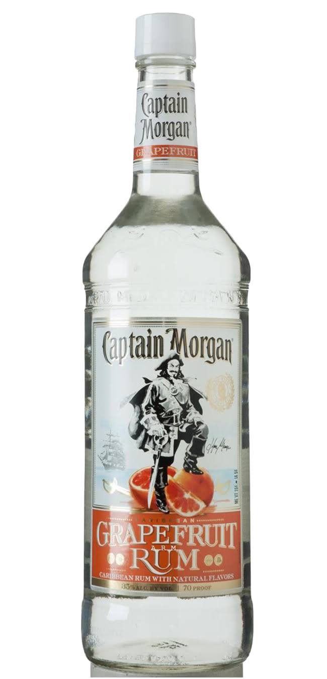 Captain Morgan Rum - 750ml, Grapefruit