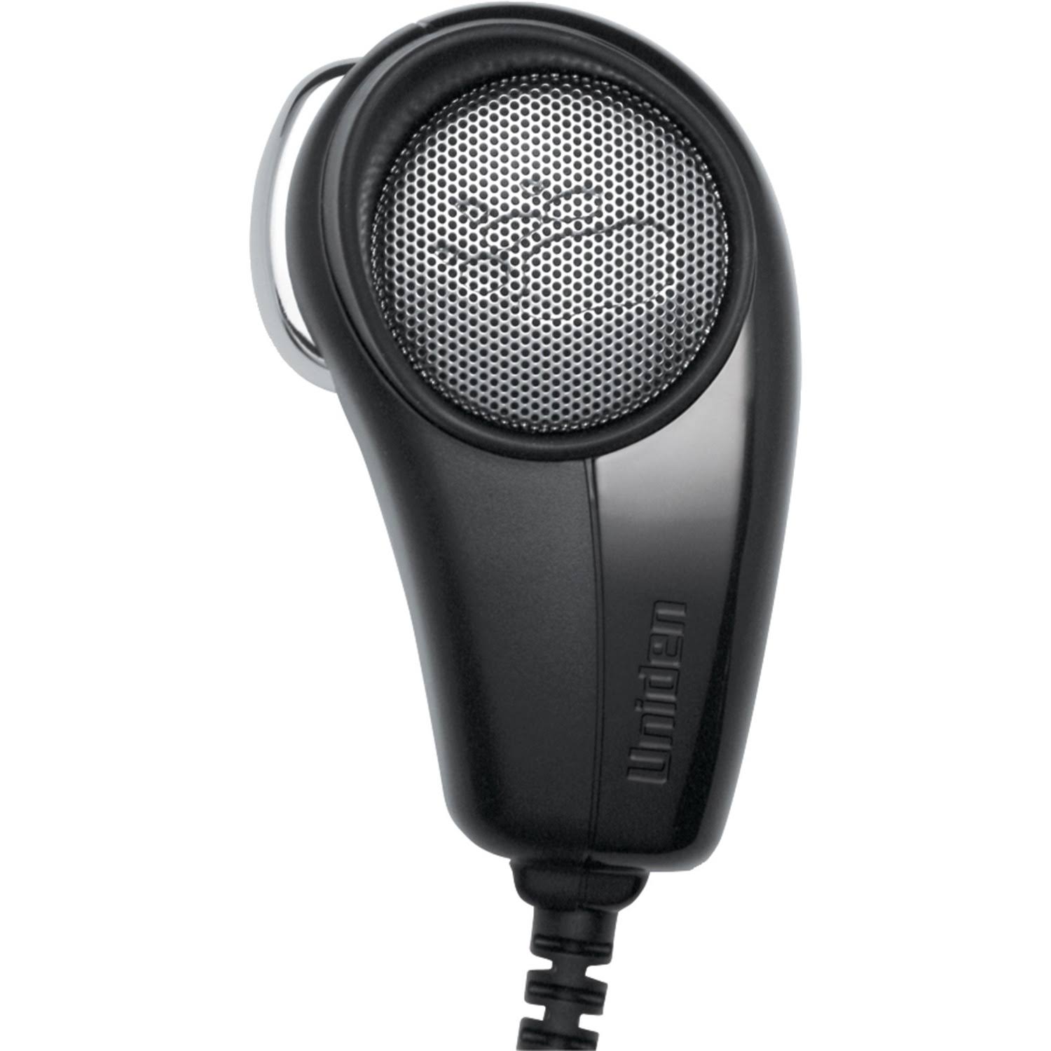 Uniden BC646 CB Radios Microphone - Black, 4 Pin