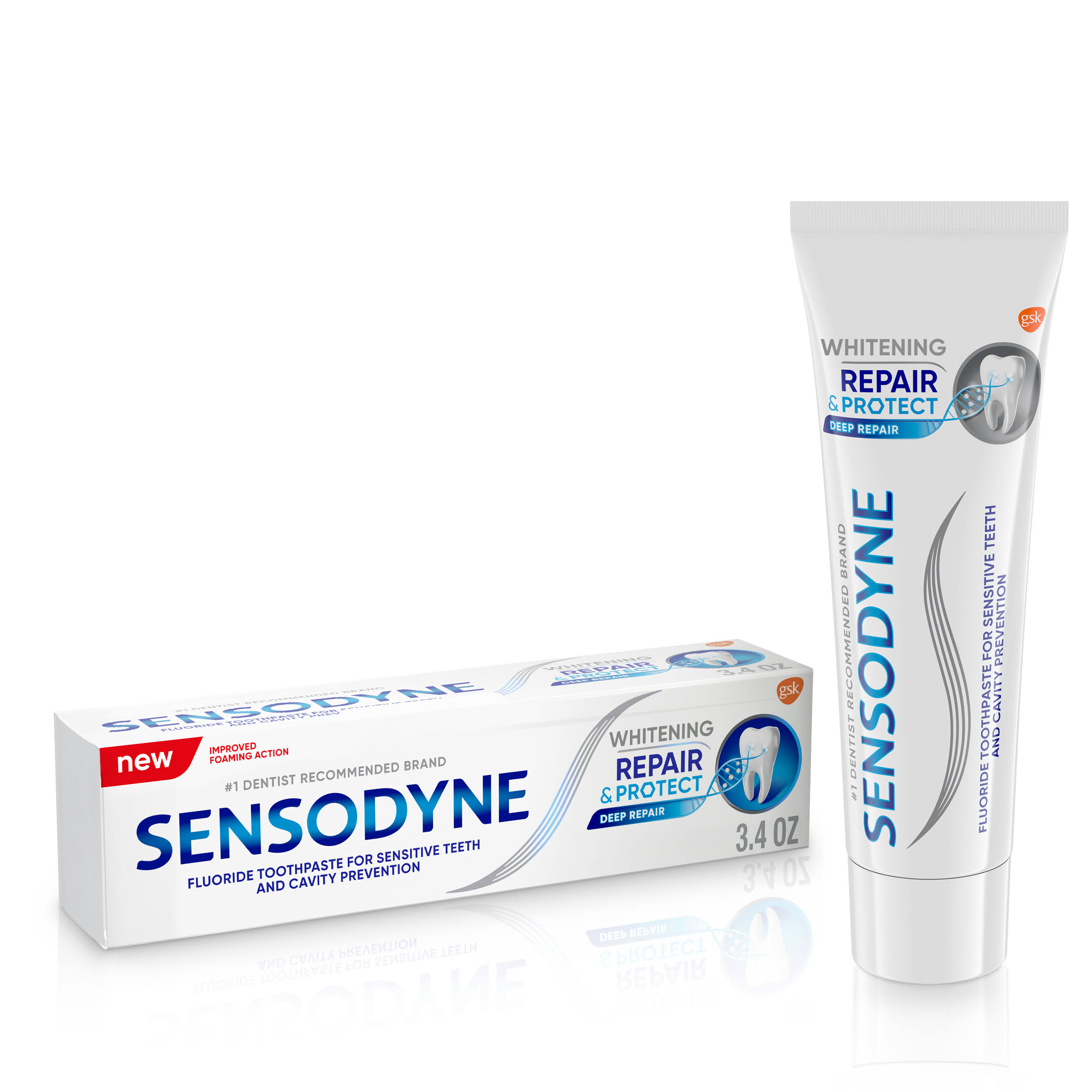 Sensodyne Whitening Repair and Protect Toothpaste - 3.4oz