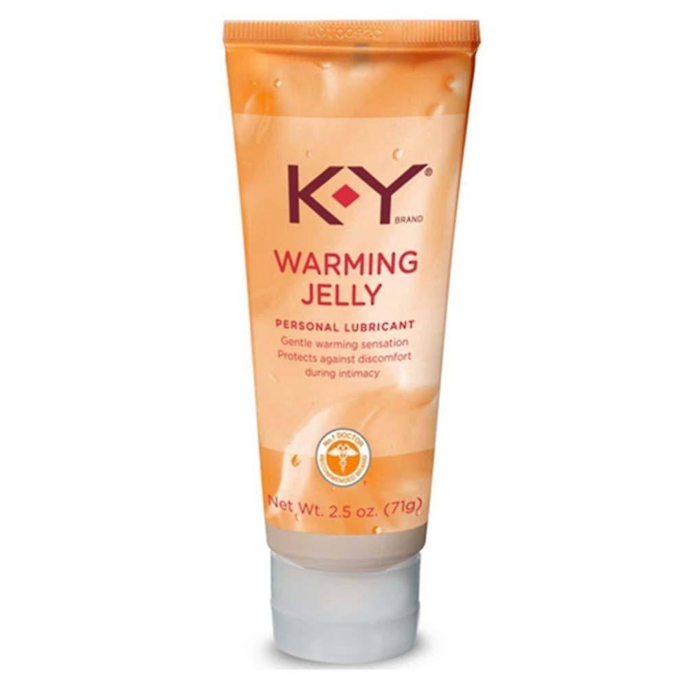 K-Y Brand Warming Jelly Personal Lubricant - 2.5oz