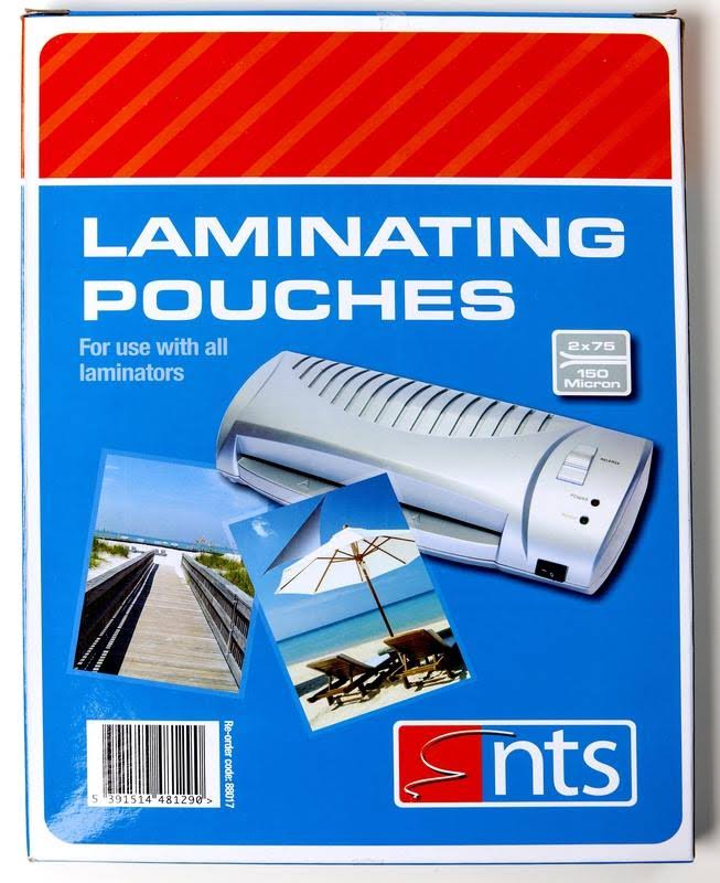 NTS - A4 Laminating Pouches - Pack of 100
