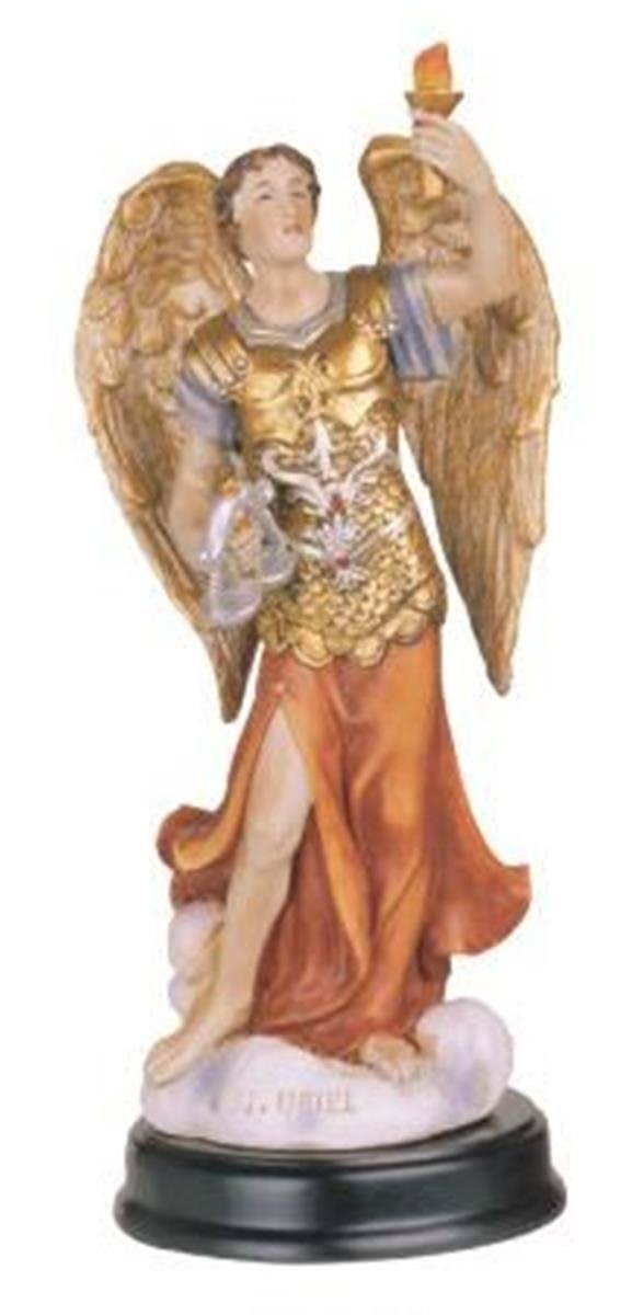5-Inch Archangel Uriel Holy Figurine Religious Decoration Statue