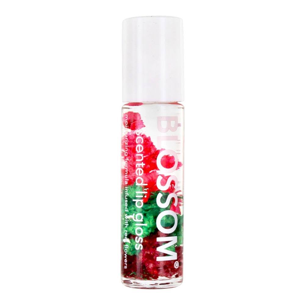 Blossom, Moisturizing Lip Gloss Tube, Watermelon, 0.30 fl oz (9 ml)