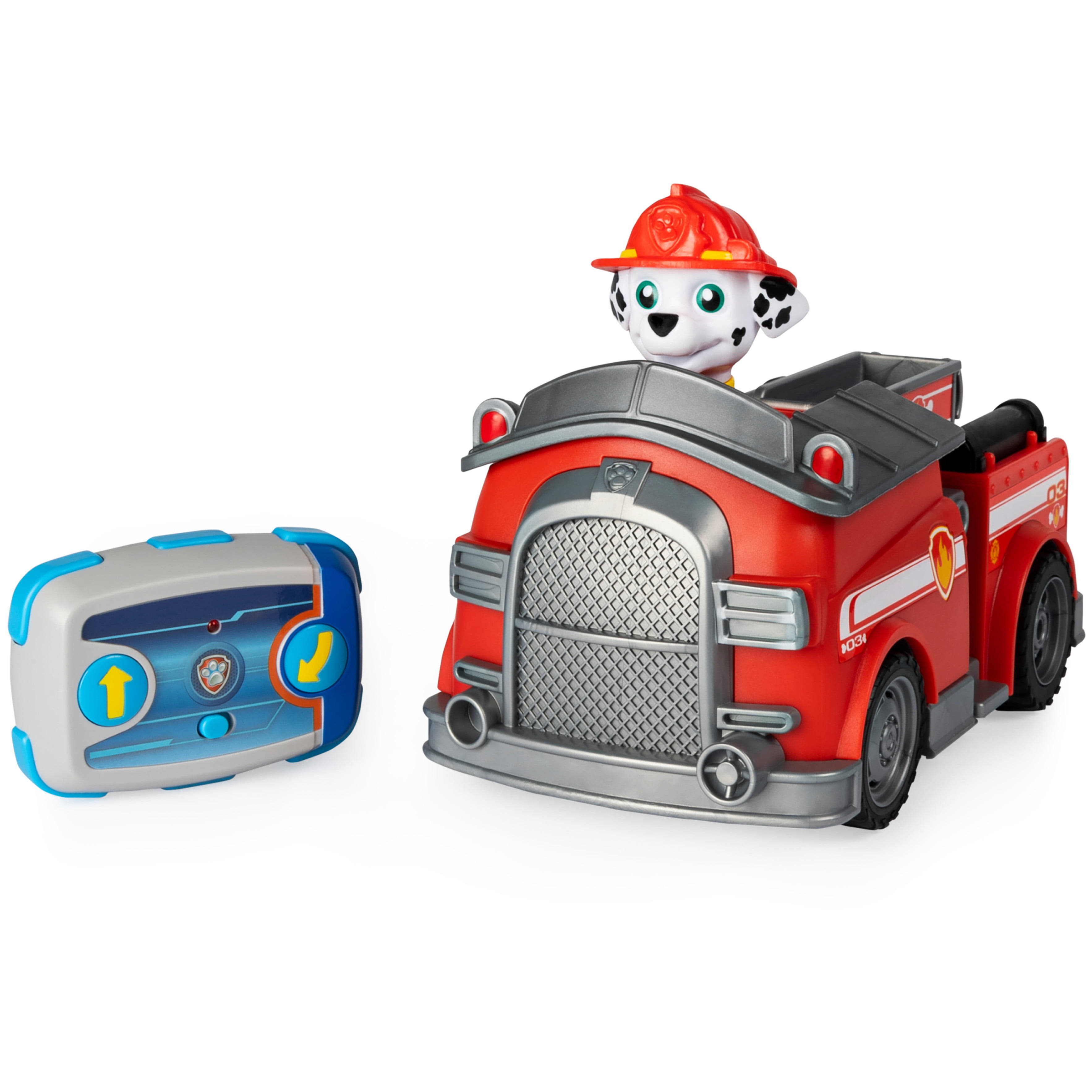 PAW Patrol, Marshall Remote Control Fire Truck with 2-Way Steering,