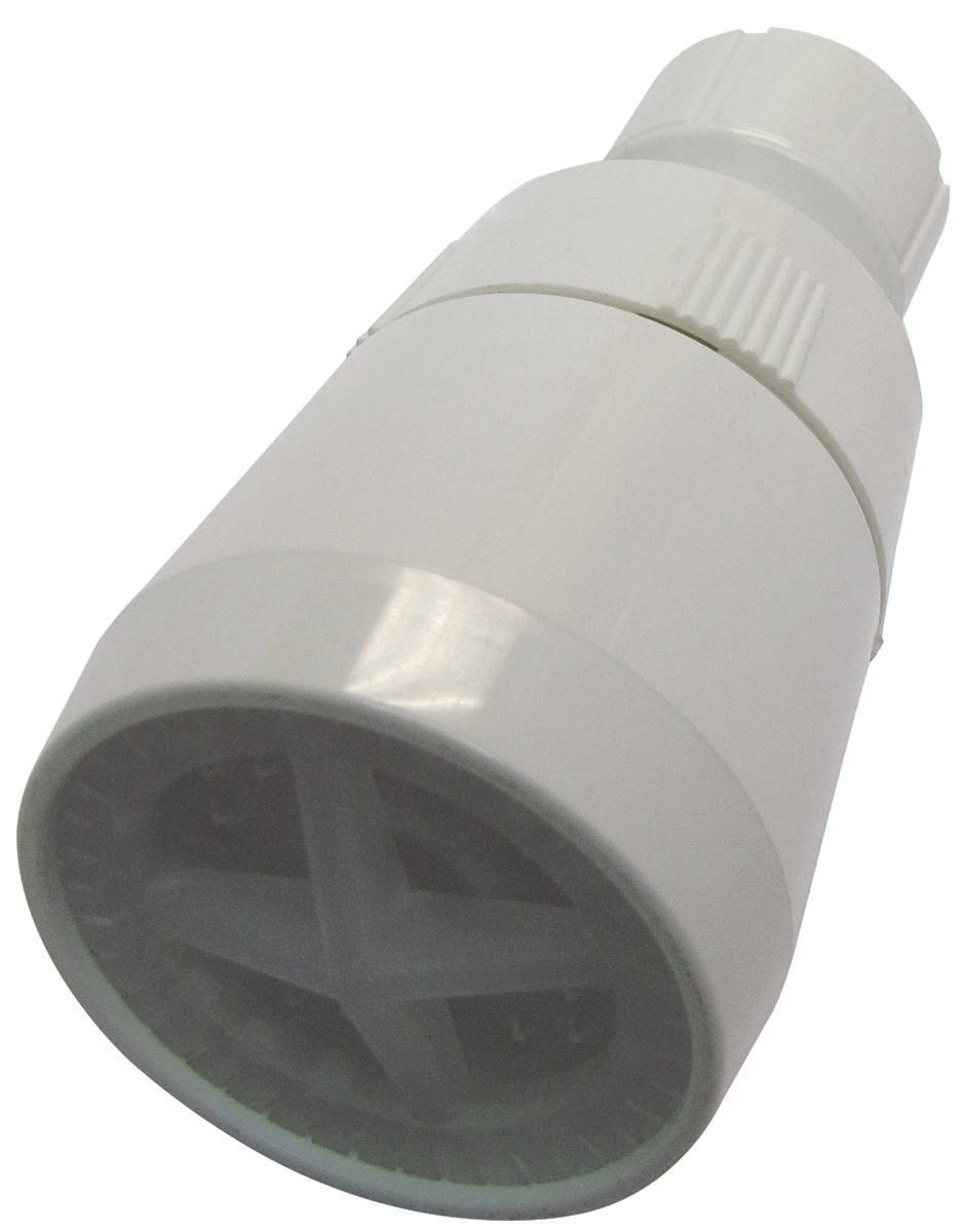 Plumb Pak Pp825-15 Shower Head - Plastic, White