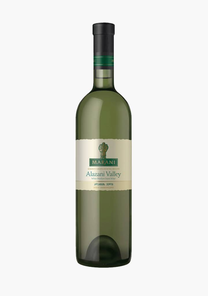 Marani Alazani Valley Georgian Medium Sweet White Wine - 750ml