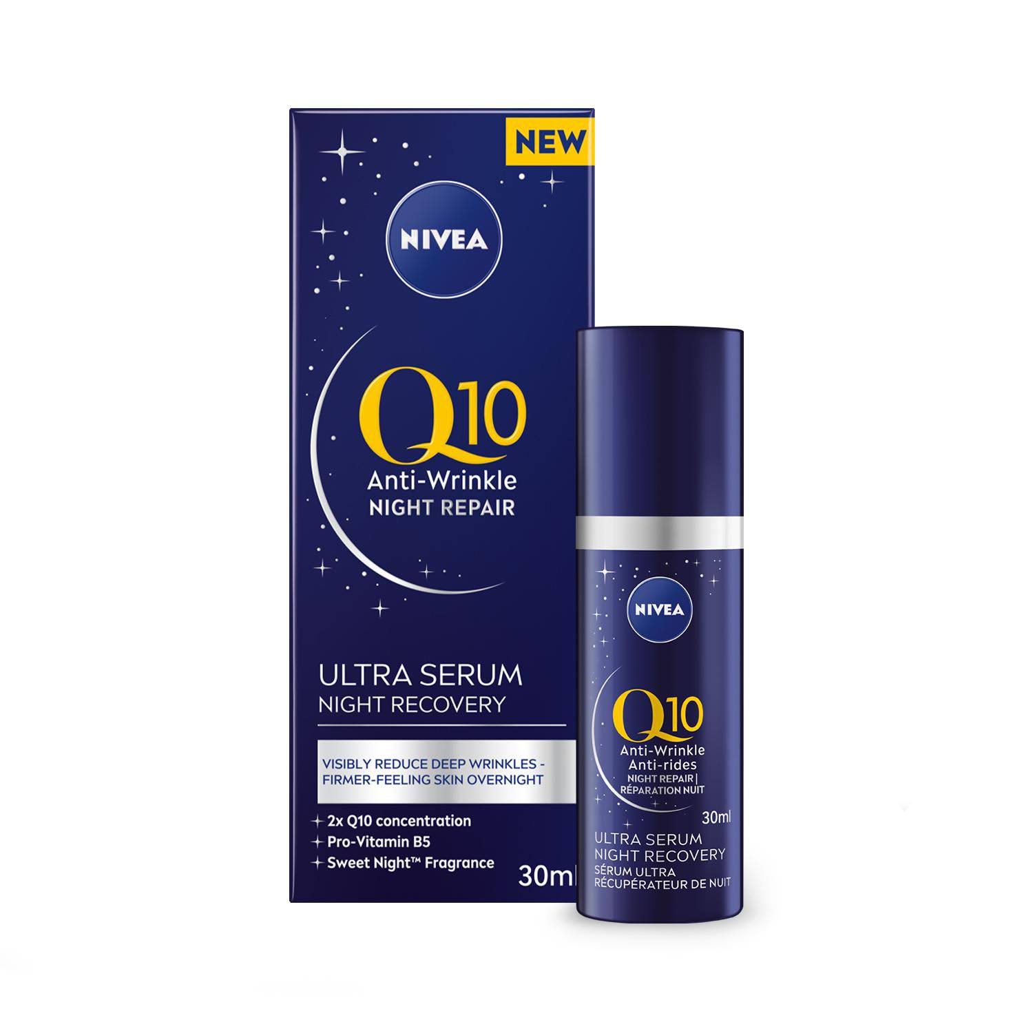 Nivea Q10 Anti-Wrinkle Night Repair Ultra Serum 30ml