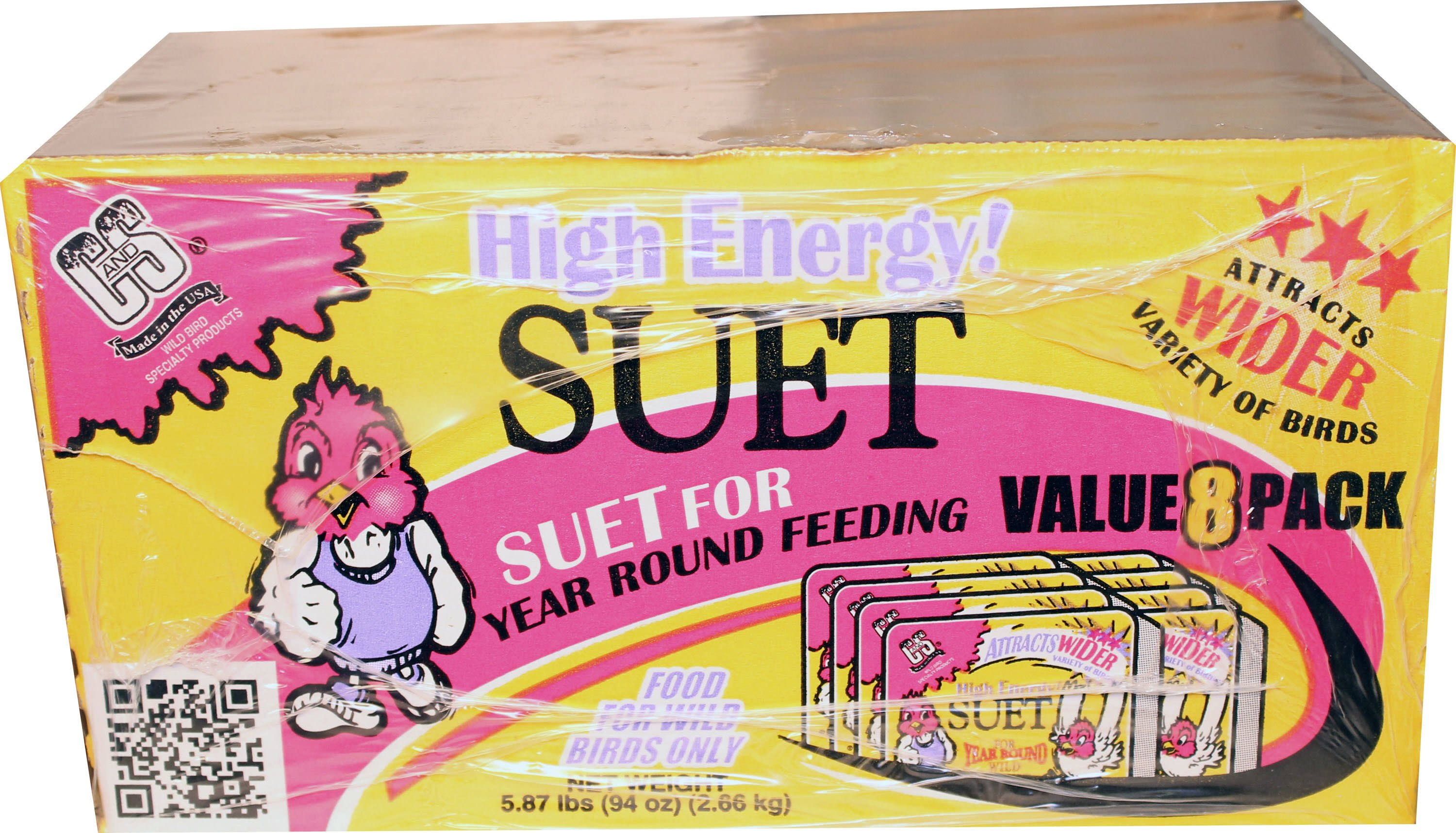 C & S High Energy Suet Value Pack | Delivery guaranteed | 30 Day Money Back Guarantee | Free Shipping On All Orders