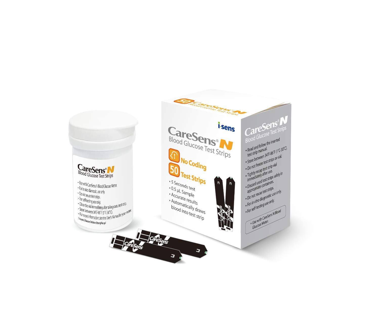 CareSens N Blood Glucose Test Strip - 50 Strips