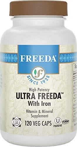 Freeda Kosher Ultra Freeda with Iron Multivitamin and Mineral - 90 TAB