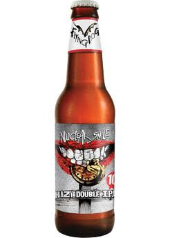 Flying Dog Beer, Hazy Double IPA, Nuclear Smile - 6 pack, 12 oz bottles
