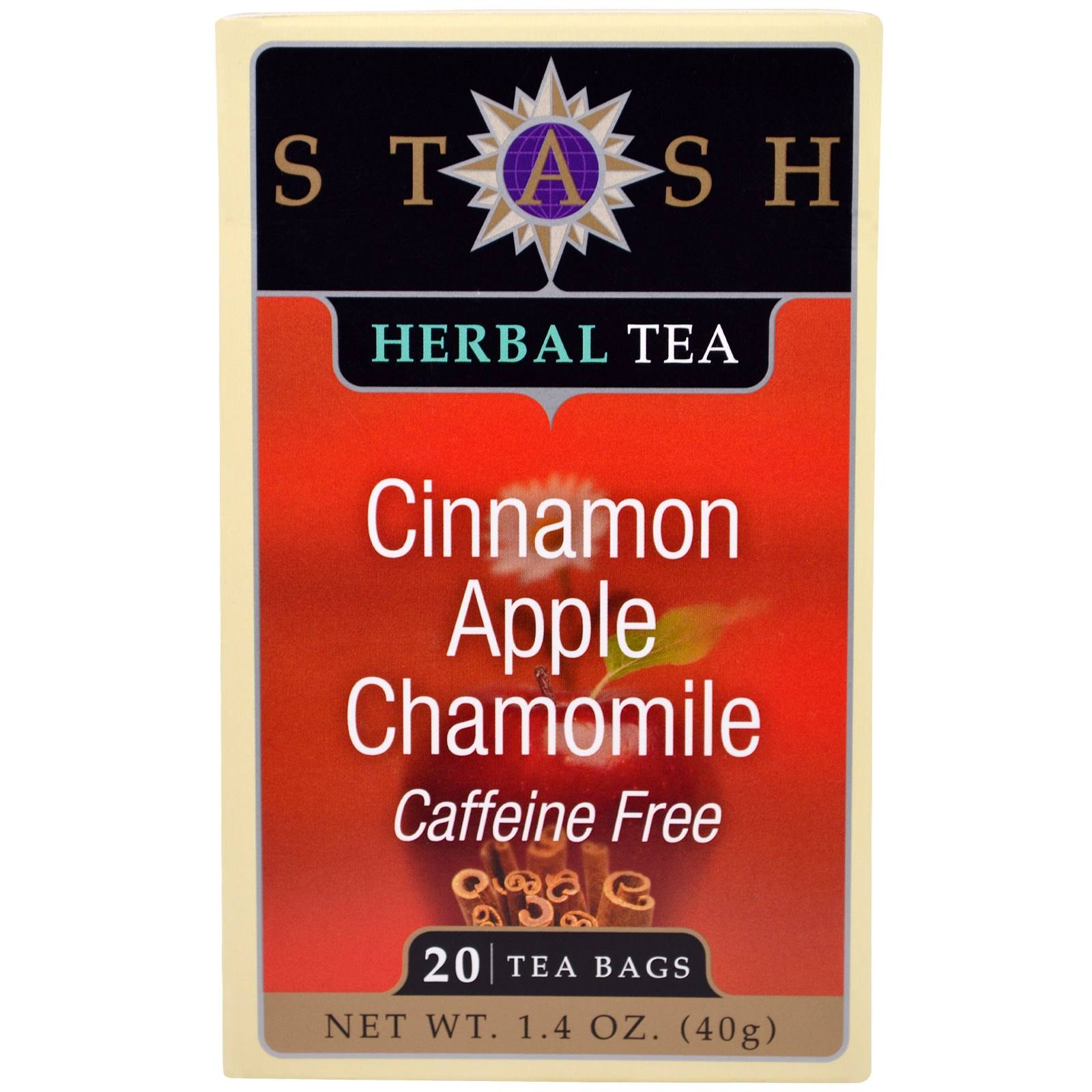 Stash Tea Cinnamon Apple Chamomile Herbal Tea - 20ct