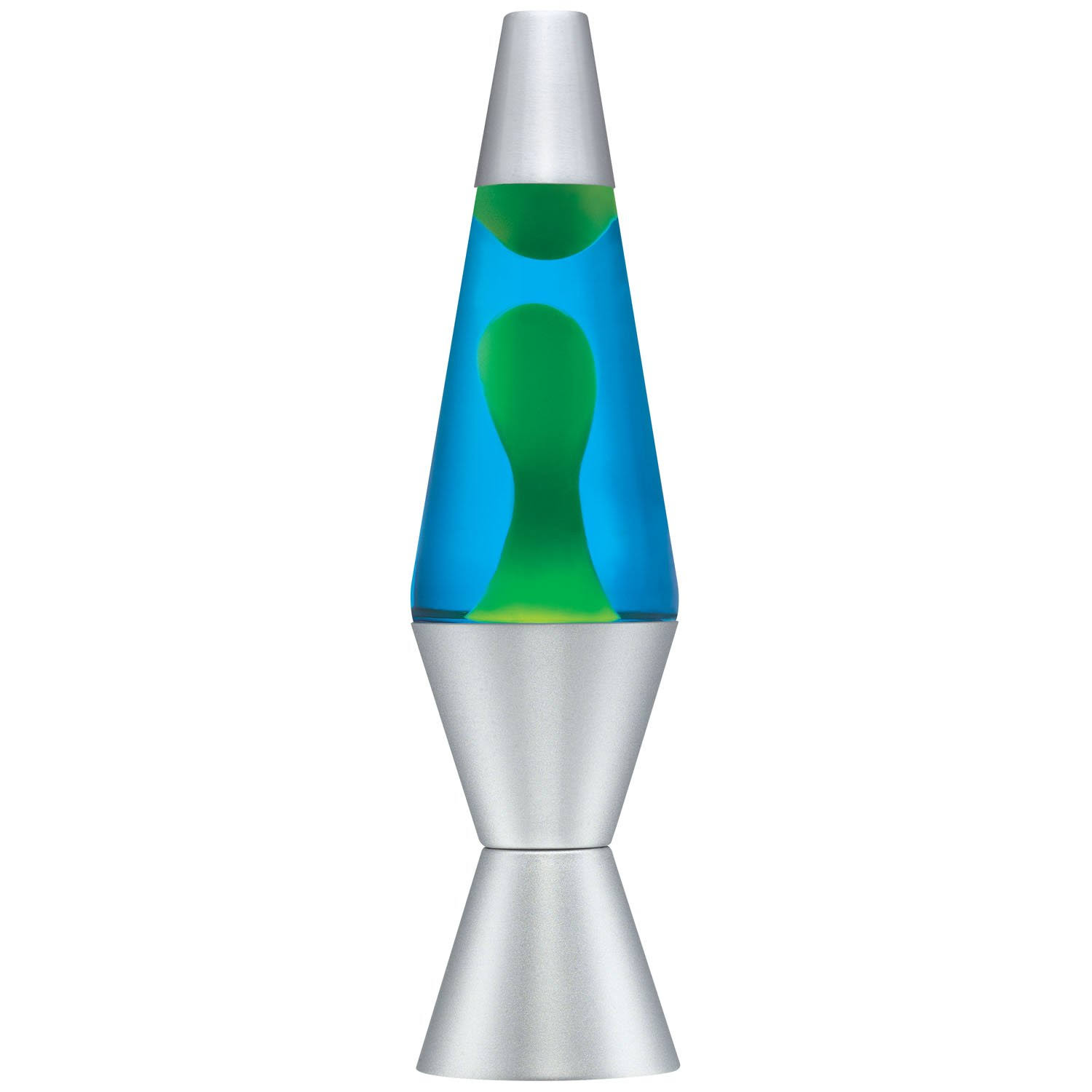 Lava Lite Classic Lava Lamp - Blue & Green, 14.5"