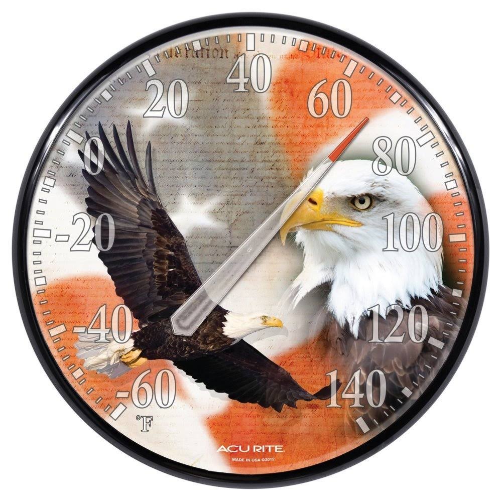 Chaney Instrument Indoor & Outdoor Thermometer - Soaring Eagle