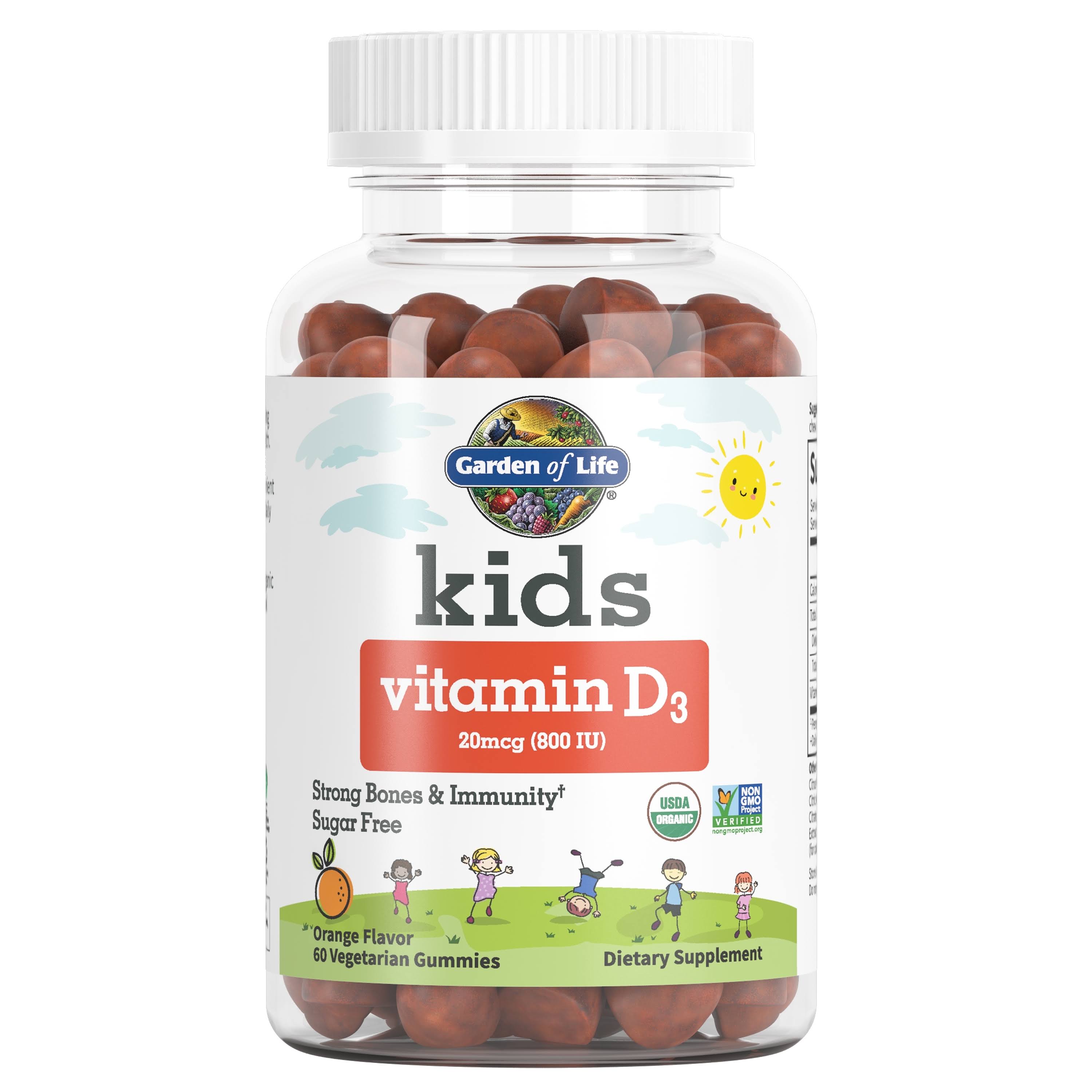 Garden of Life Kids Vitamin D3 Gummies