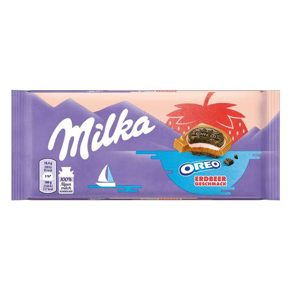 Milka Oreo Strawberry Flavour