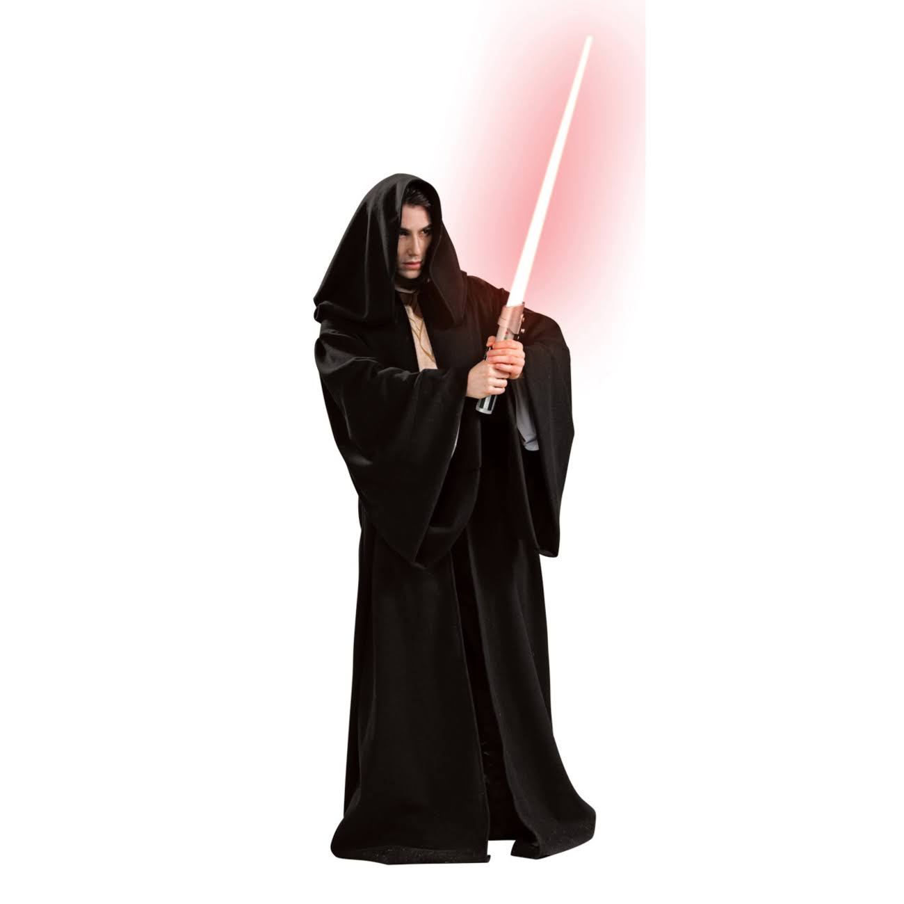 Mens Adult Star Wars Deluxe Sith Hooded Robe Costume
