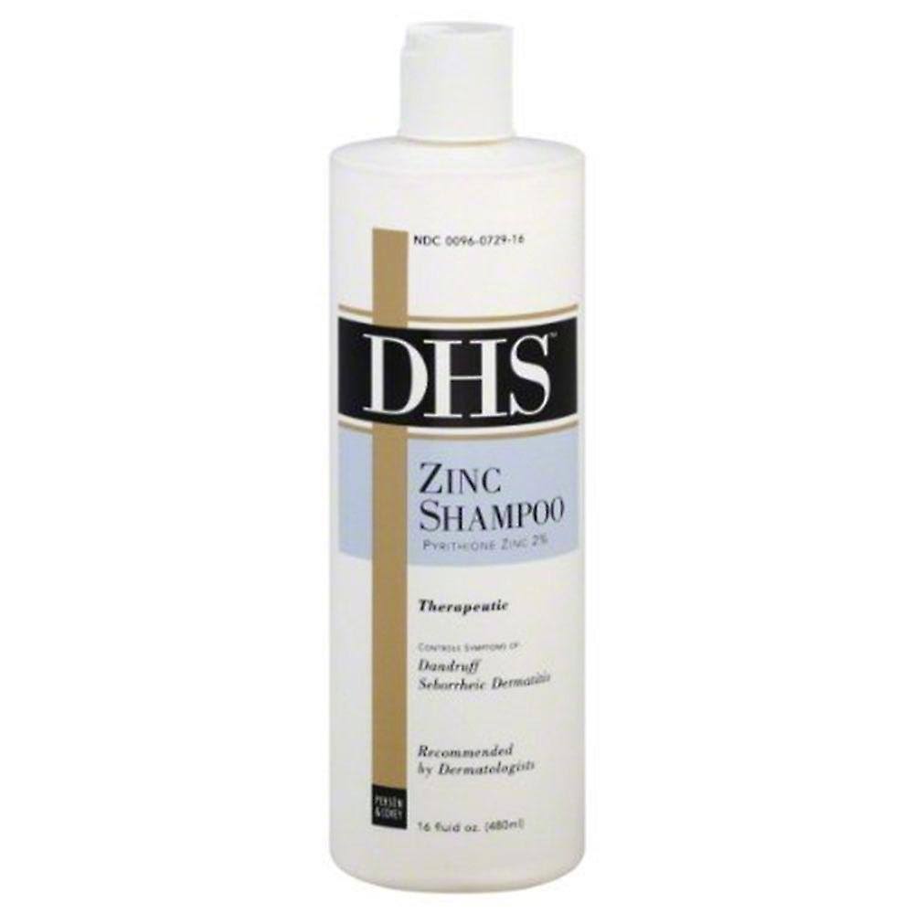 DHS Zinc Shampoo - Pyrithione Zinc 2 Percent, 16oz