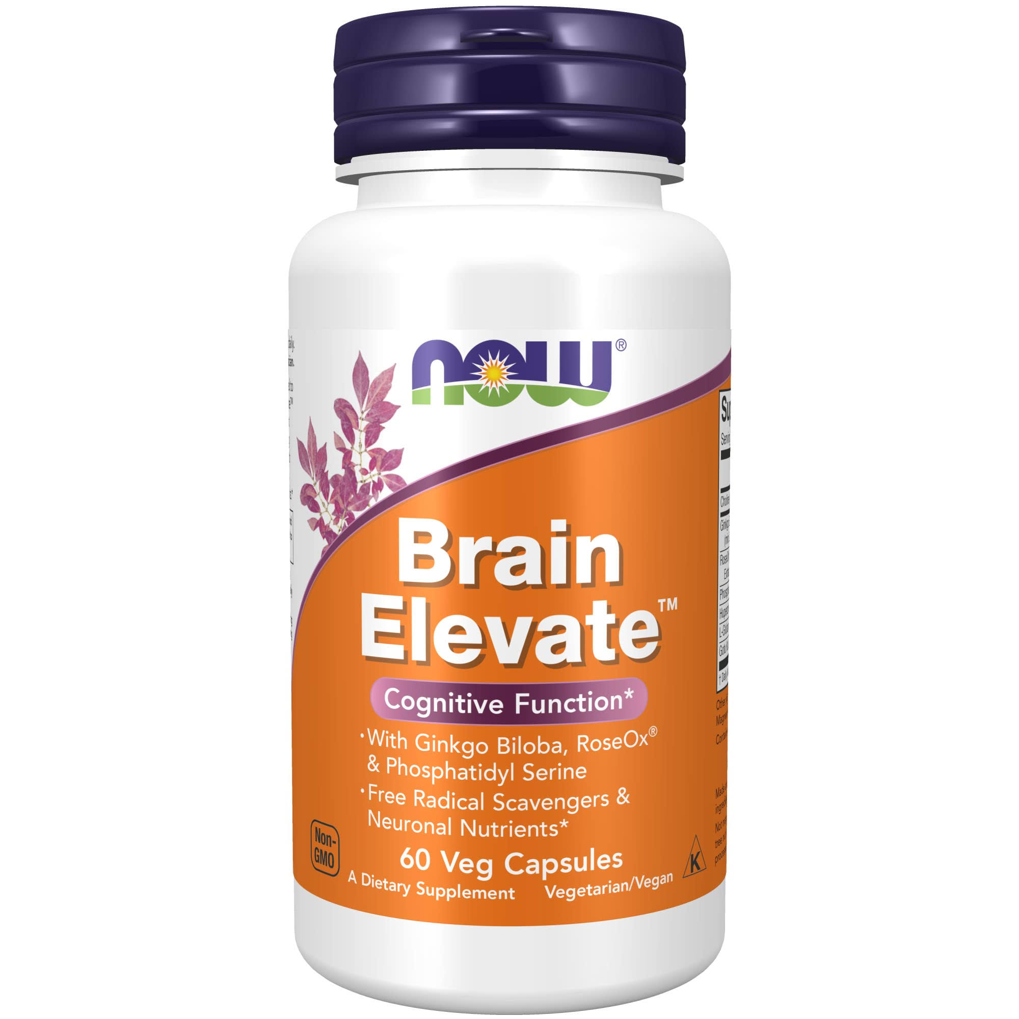 Now Foods Brain Elevate - 60 Veg Capsules