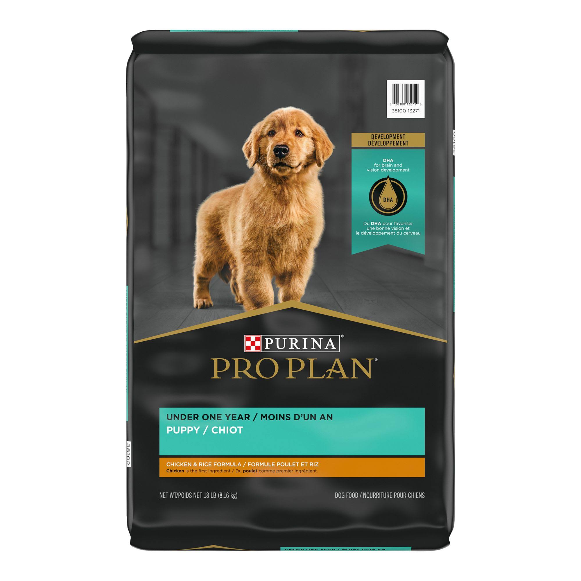Purina Pro Plan Focus Puppy Dry Dog Food - Chicken and Rice Formula, 18lbs