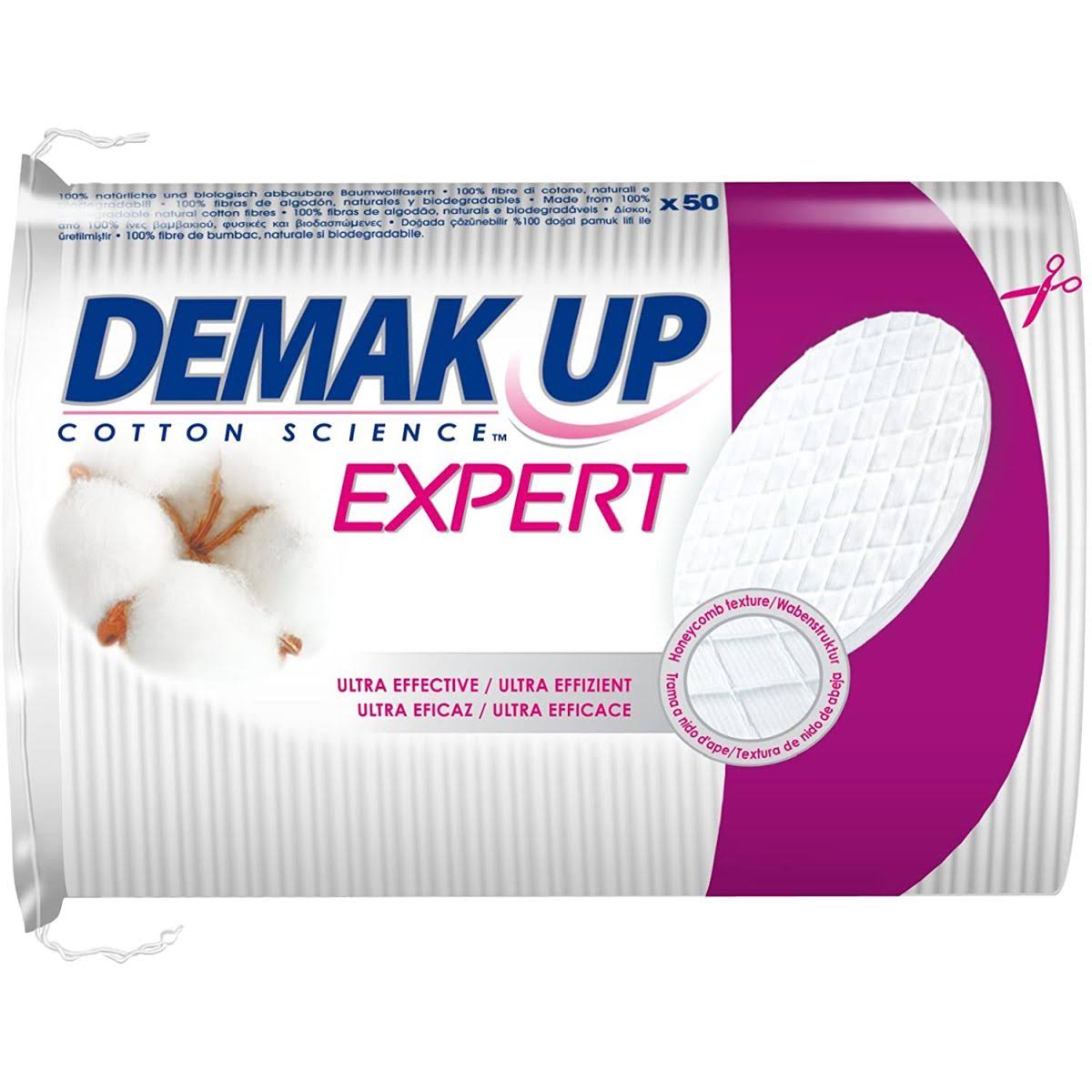 Demak Up Expert Cotton Pads - 50 Pack