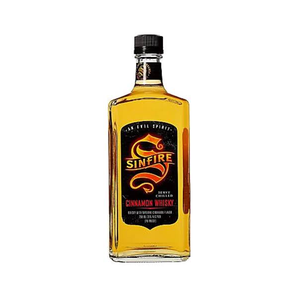 Sinfire Plastic Cinnamon Whiskey - 750 ml