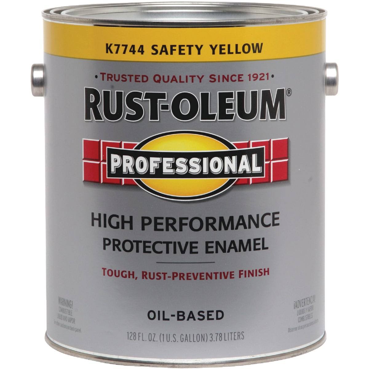 Rust Oleum K7744 VOC Compliant Rust Control Enamel Paint - Safety Yellow
