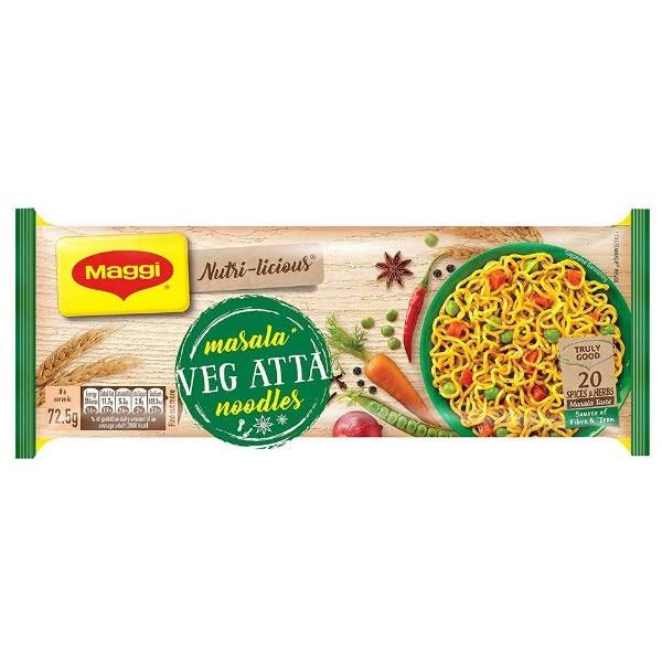 Maggi Masala Veg Atta Noodles - 10 oz (290 gm)