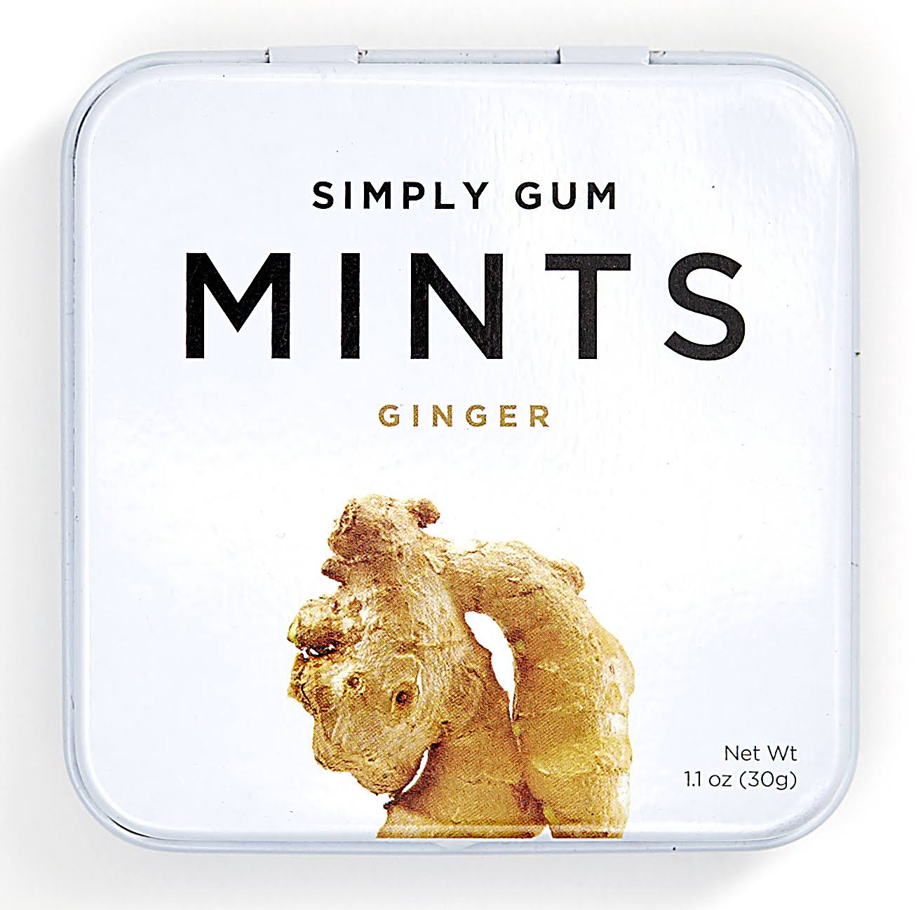 Simply Gum Ginger Natural Mints