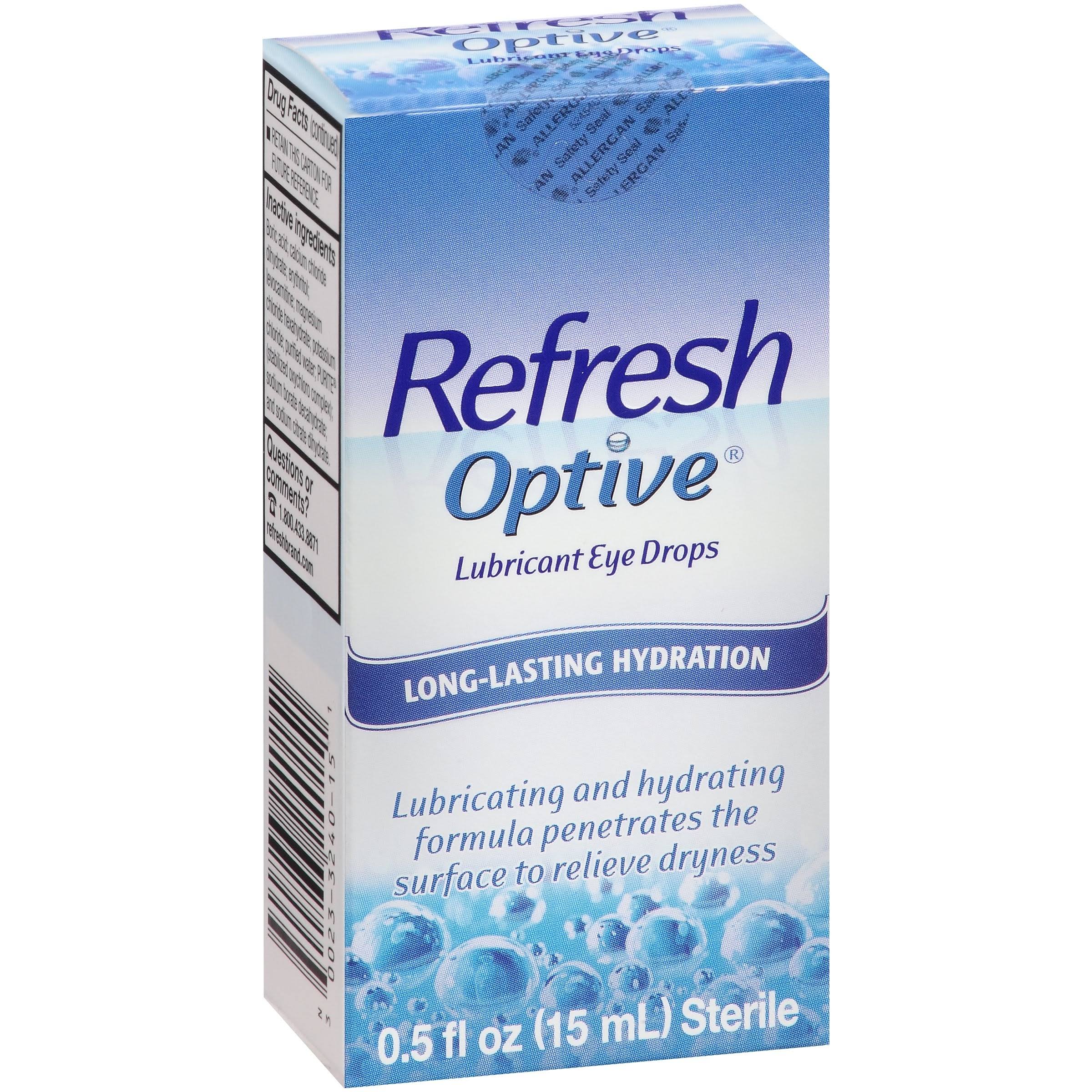 Refresh Optive Sterile Lubricant Eye Drops - 15ml