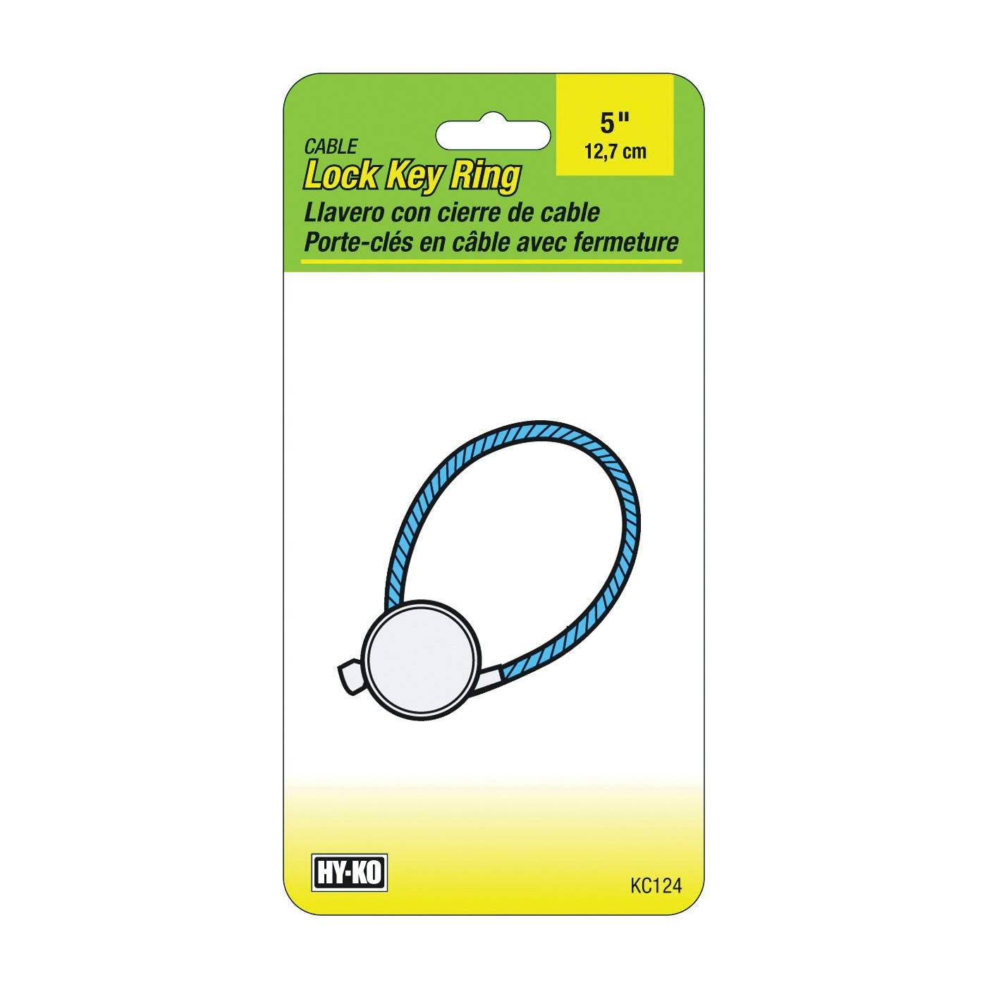 Hy-Ko Products KC124 Cable Key Ring